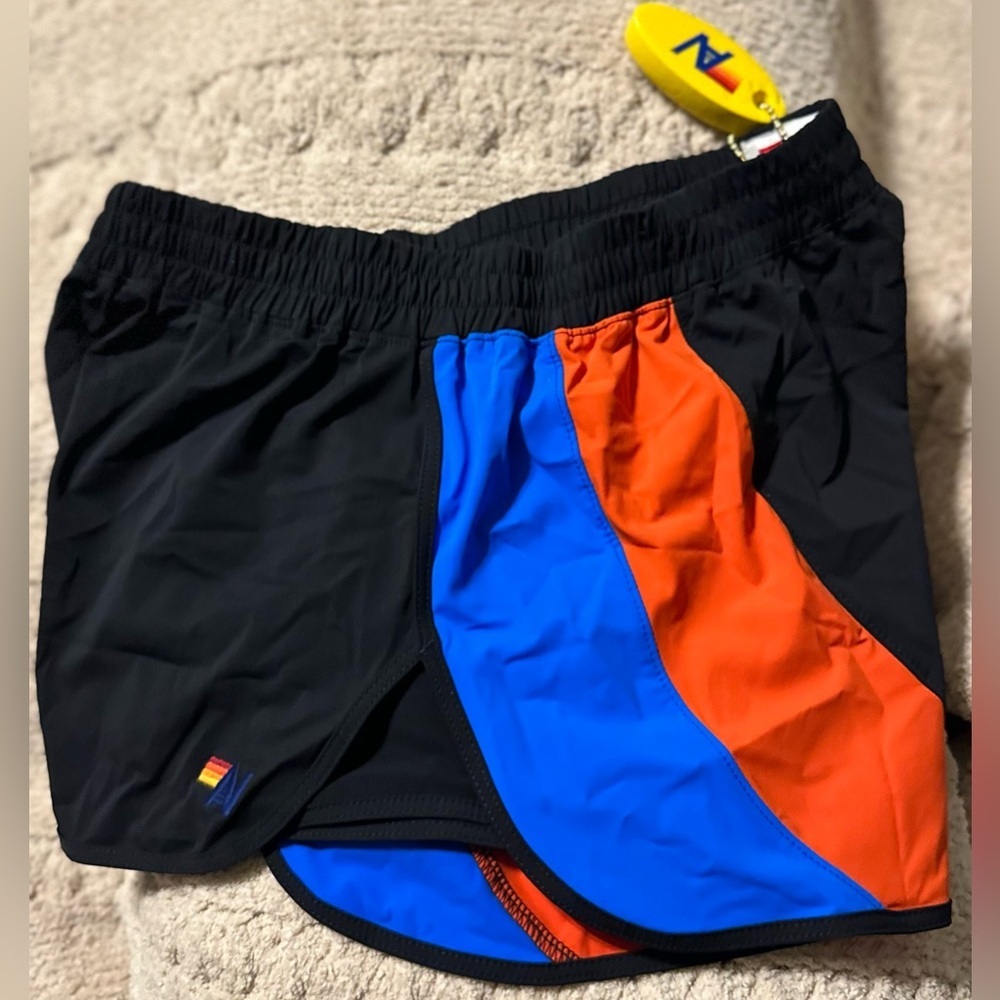 Rare Aviator Nation Color Block Flex Board Shorts NWT L